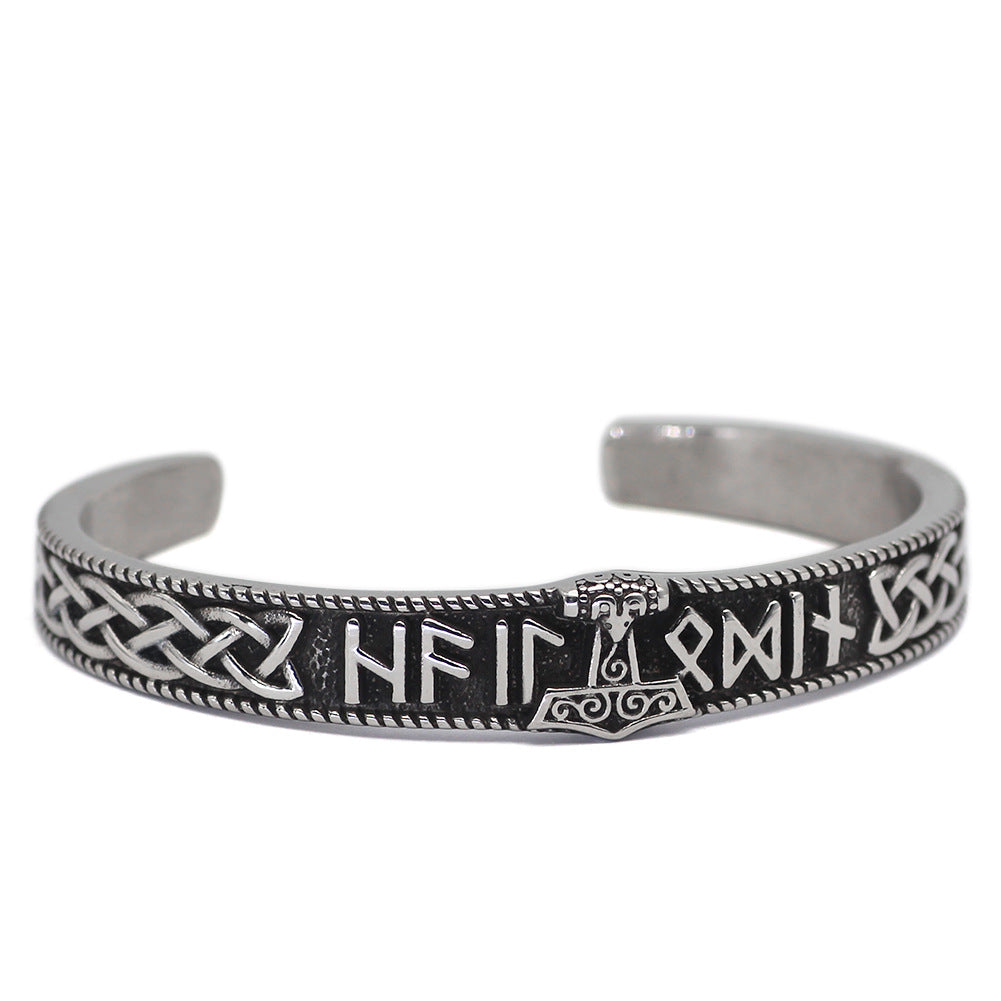 Bracelet nordique Viking Thor Rune