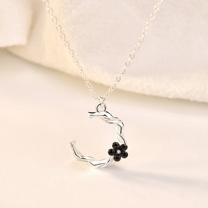 Sterling Silver “Childhood Sweetheart” Couple Necklace