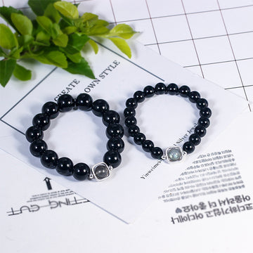 Natural Moonlight Obsidian Bracelet