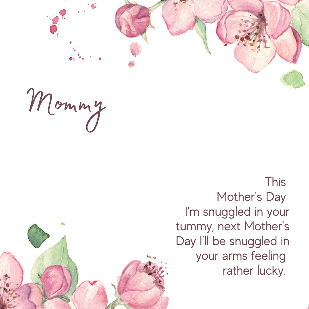 To Mother Message Card