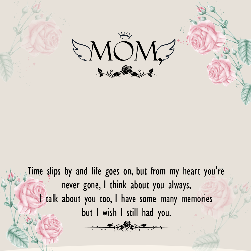 To Mother Message Card