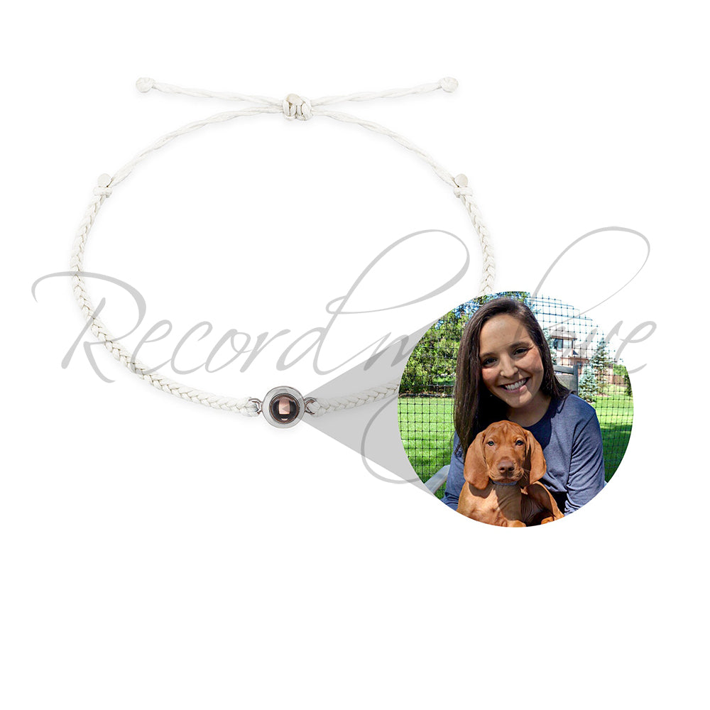 Heart Shaped/Sphere Photo Projection Bracelet