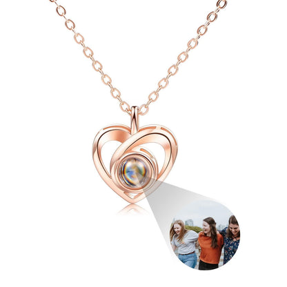 Personalized Projection Necklace - Record My Love